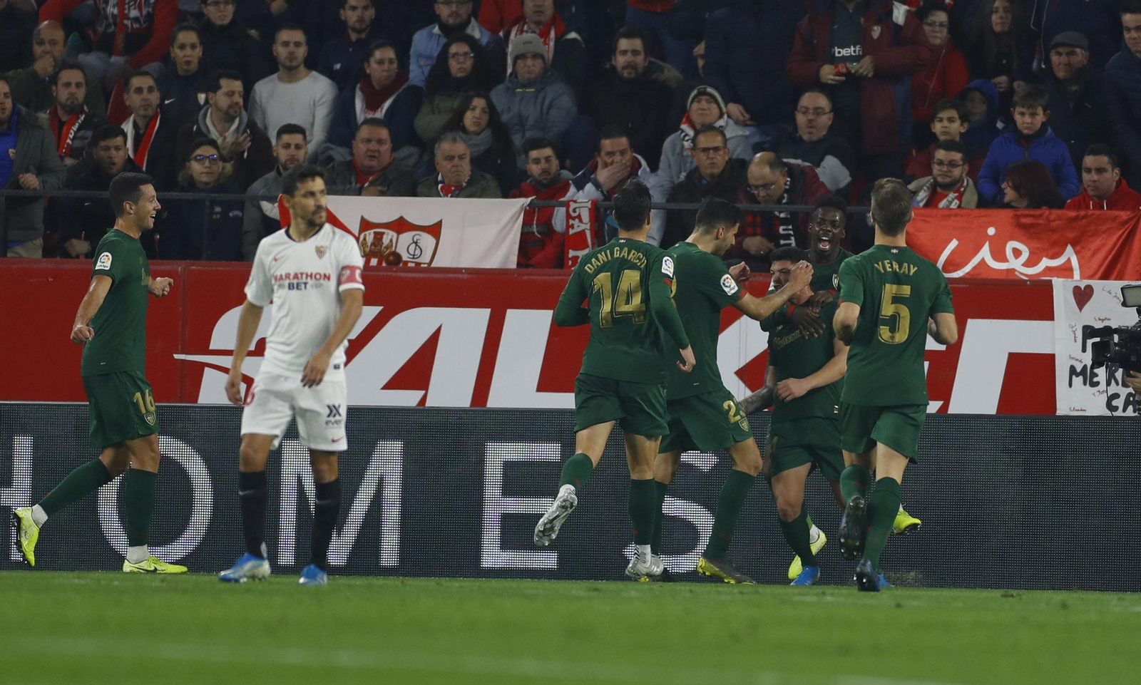 Las imágenes del Sevilla fc-Athletic de Bilbao