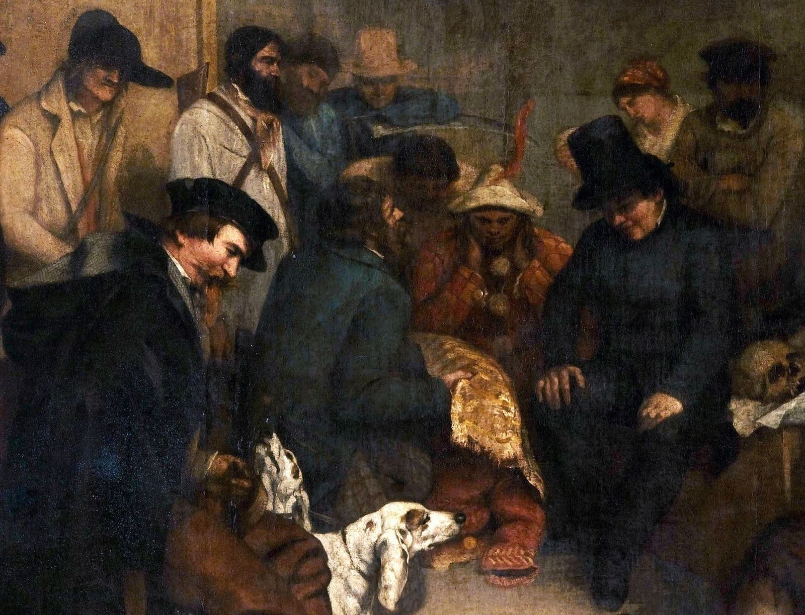 'El taller del pintor'. Lado izquierdo.