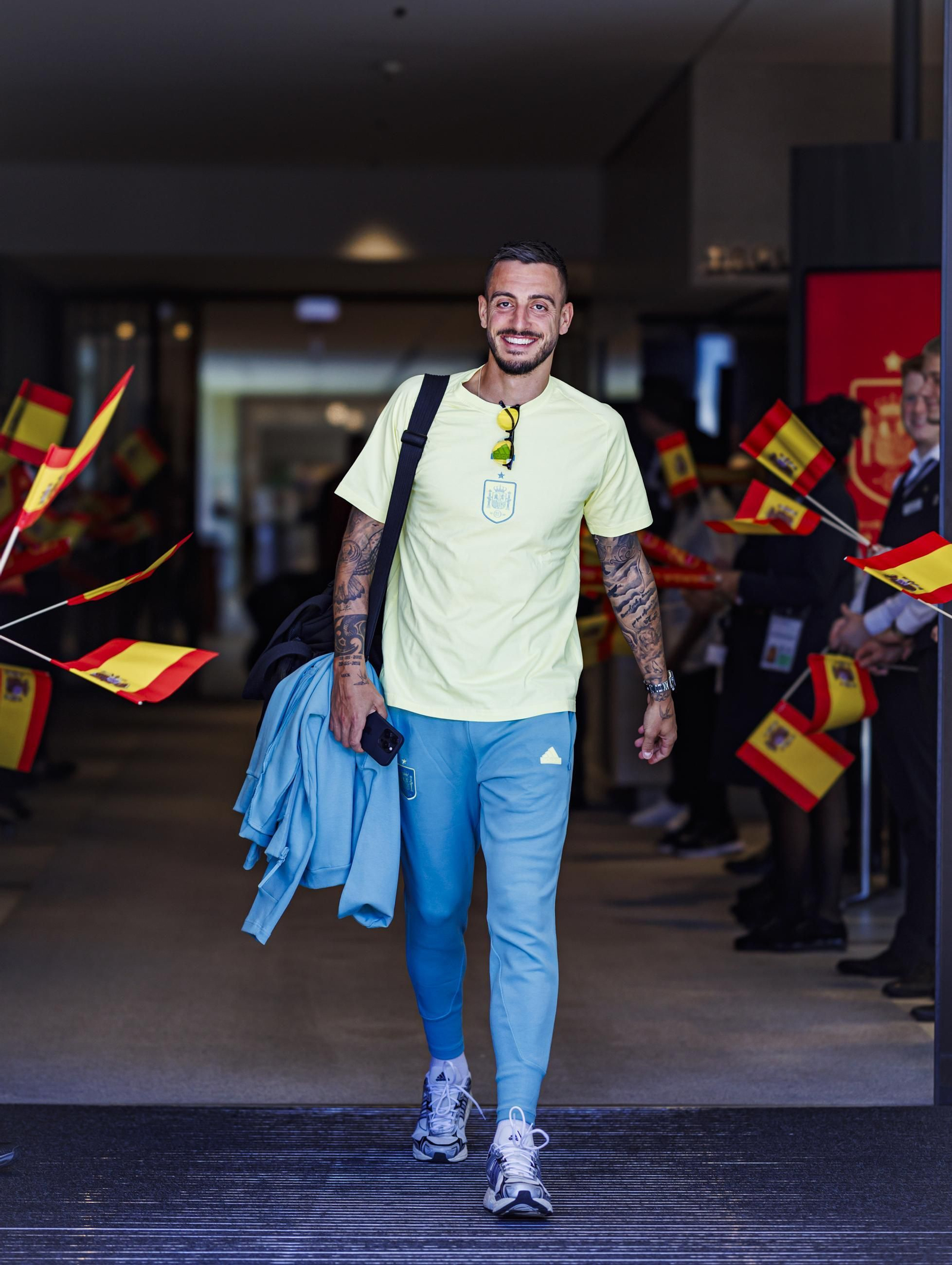 Las fotos de España antes de la semifinal contra Francia
