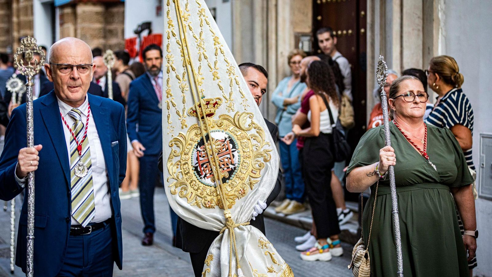 El encuentro del Señor de La Cena y la Virgen de los Dolores