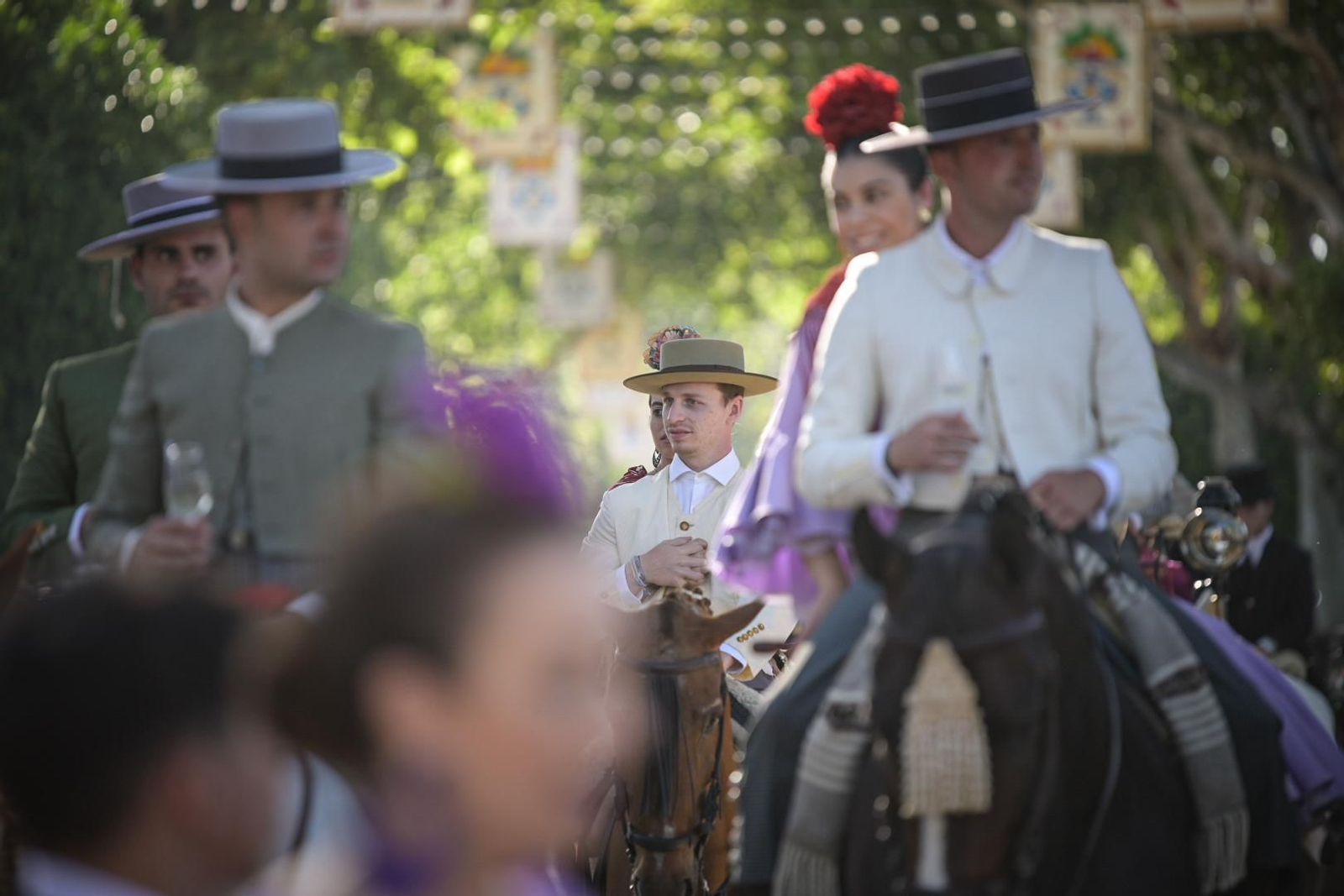 Ambiente de feria en el Real