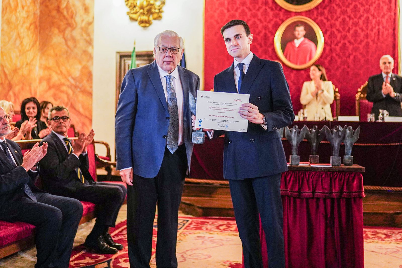 Las mejores imágenes de los Premios Consejo Social Universidad de Granada