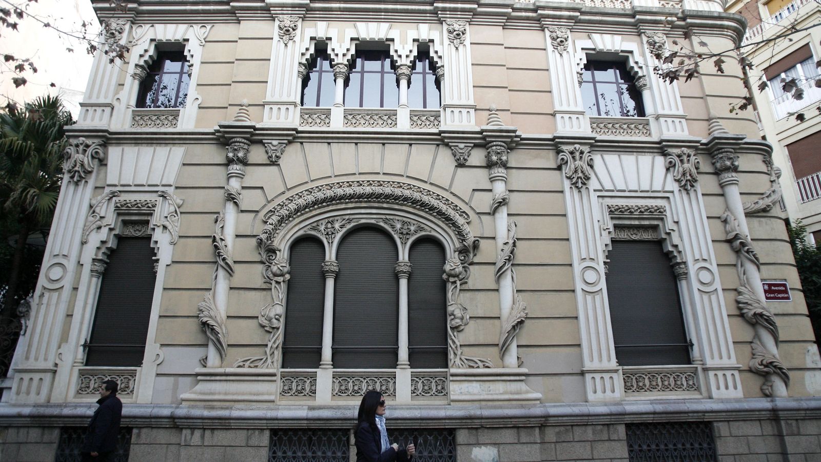 Fachada del Colegio de Arquitectos de Córdoba.