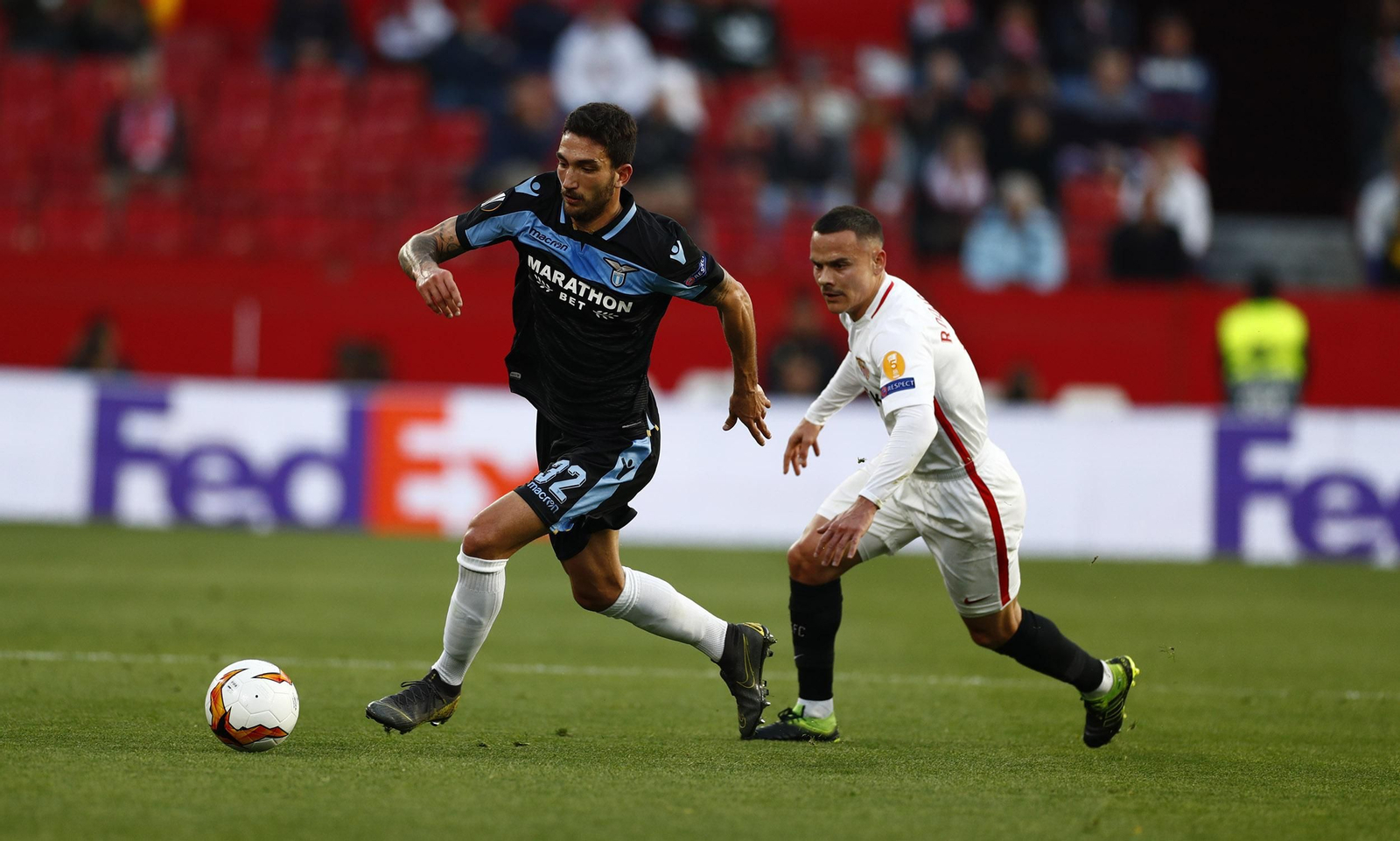 El Sevilla FC-Lazio, en imágenes