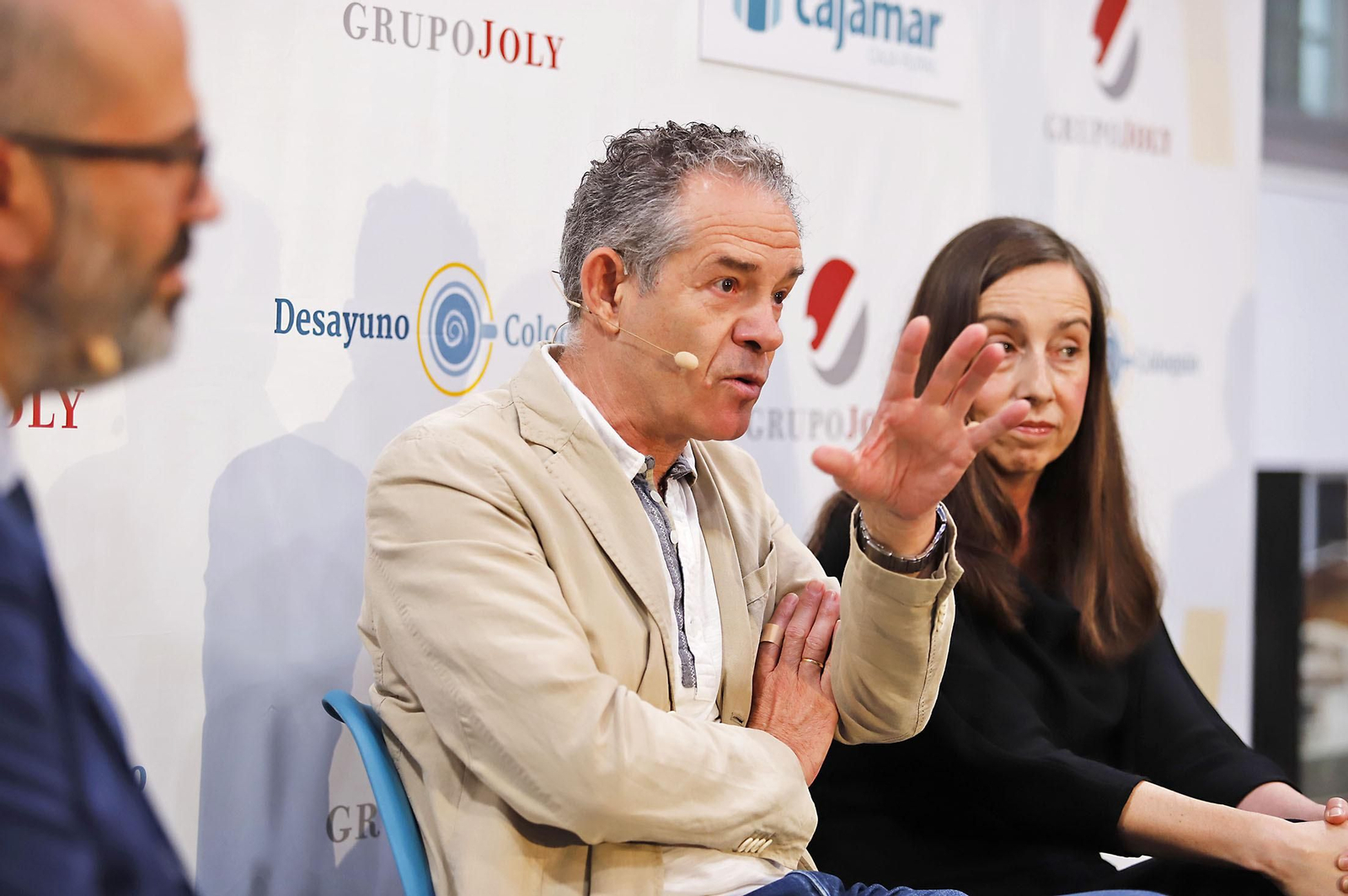 Las imágenes en el Desayuno-Coloquio del Grupo Joly "Competitividad innovación y eficiencia el sector de los frutos rojos ante el reto de la sostenibilidad"