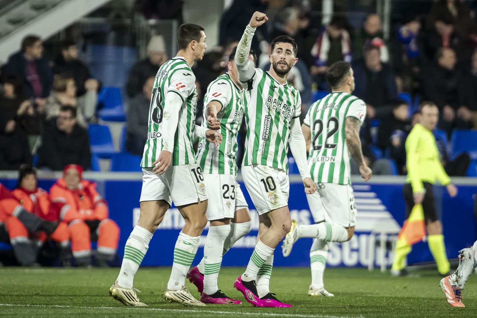 Las mejores fotos del triunfo agónico del Córdoba CF en Huesca