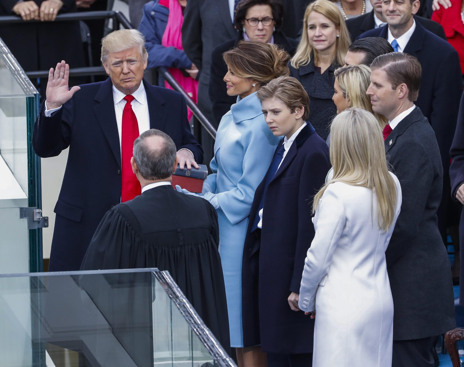 La toma de posesión de Donald Trump, en imágenes