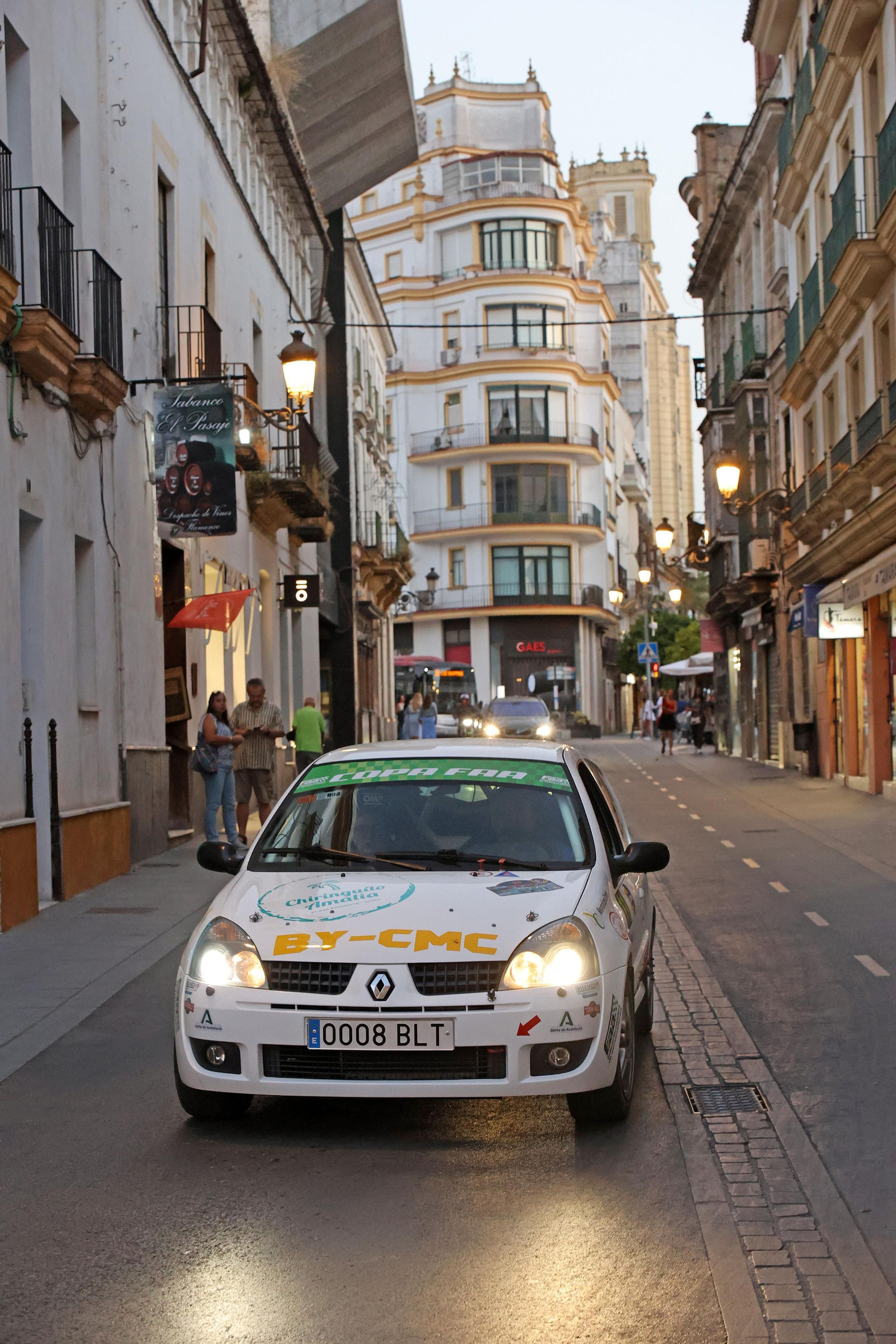 Salida del Rally Ciudad de Jerez 2024