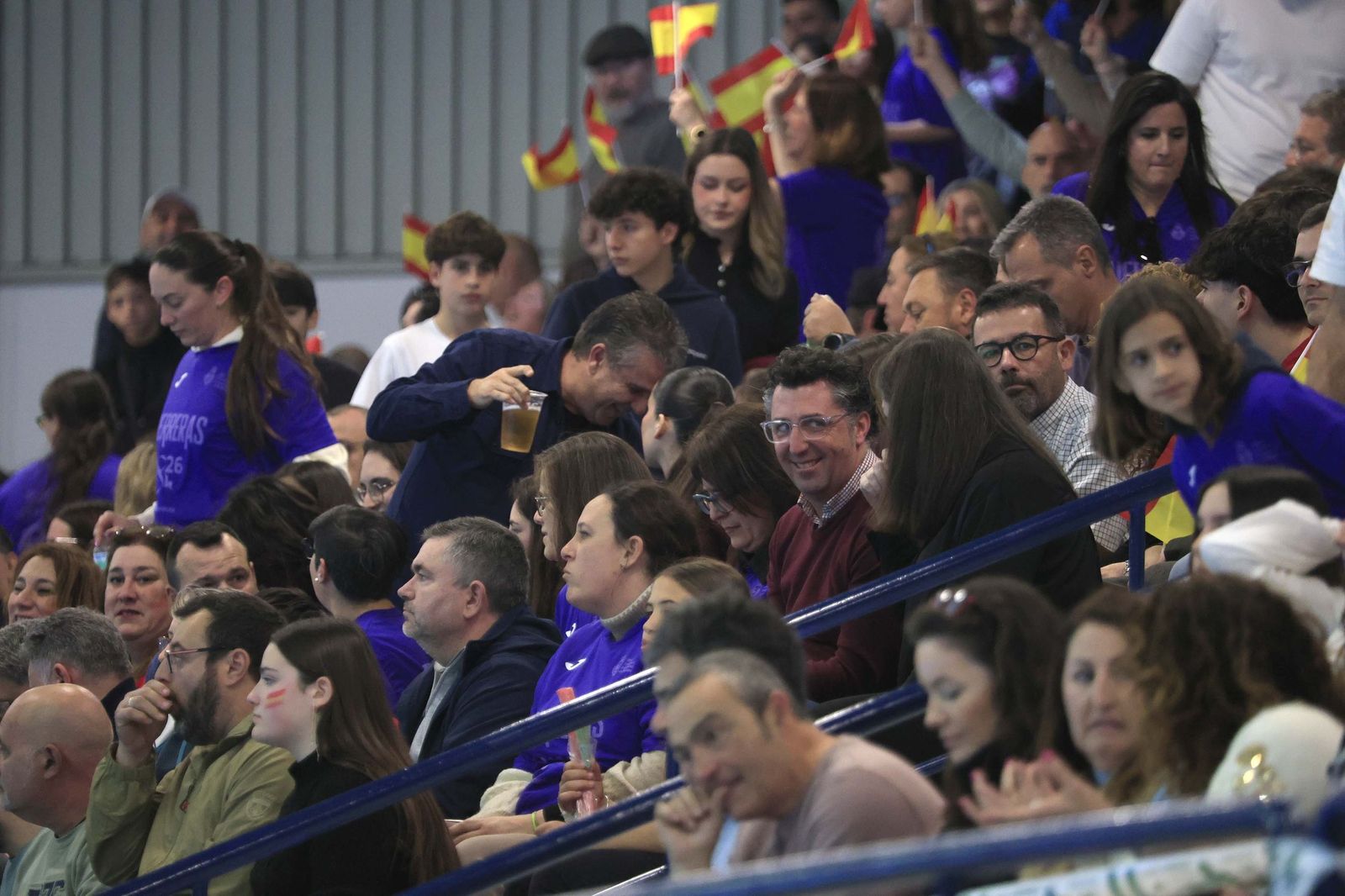 Búscate en el Juan Carlos Mateo de Algeciras durante el España-Austria del preeuropeo  femenino