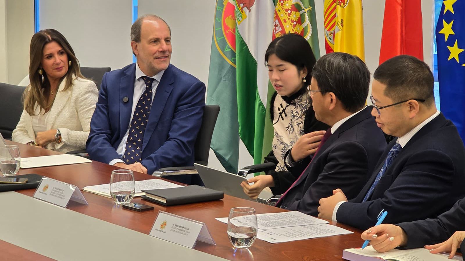 Acuerdo entre la UJA y la universidad de China.