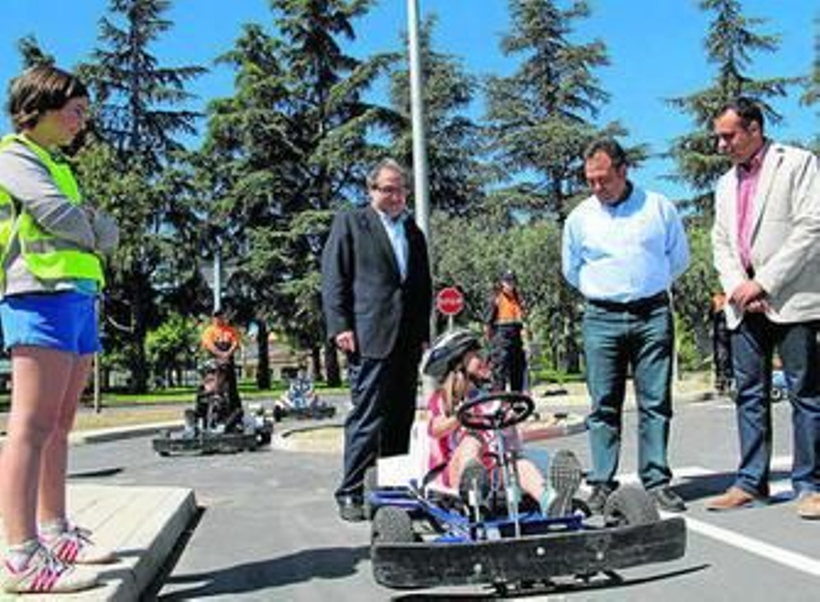 Los alumnos disfrutaron de la instalación, acondicionada especialmente para este tipo de aprendizaje .