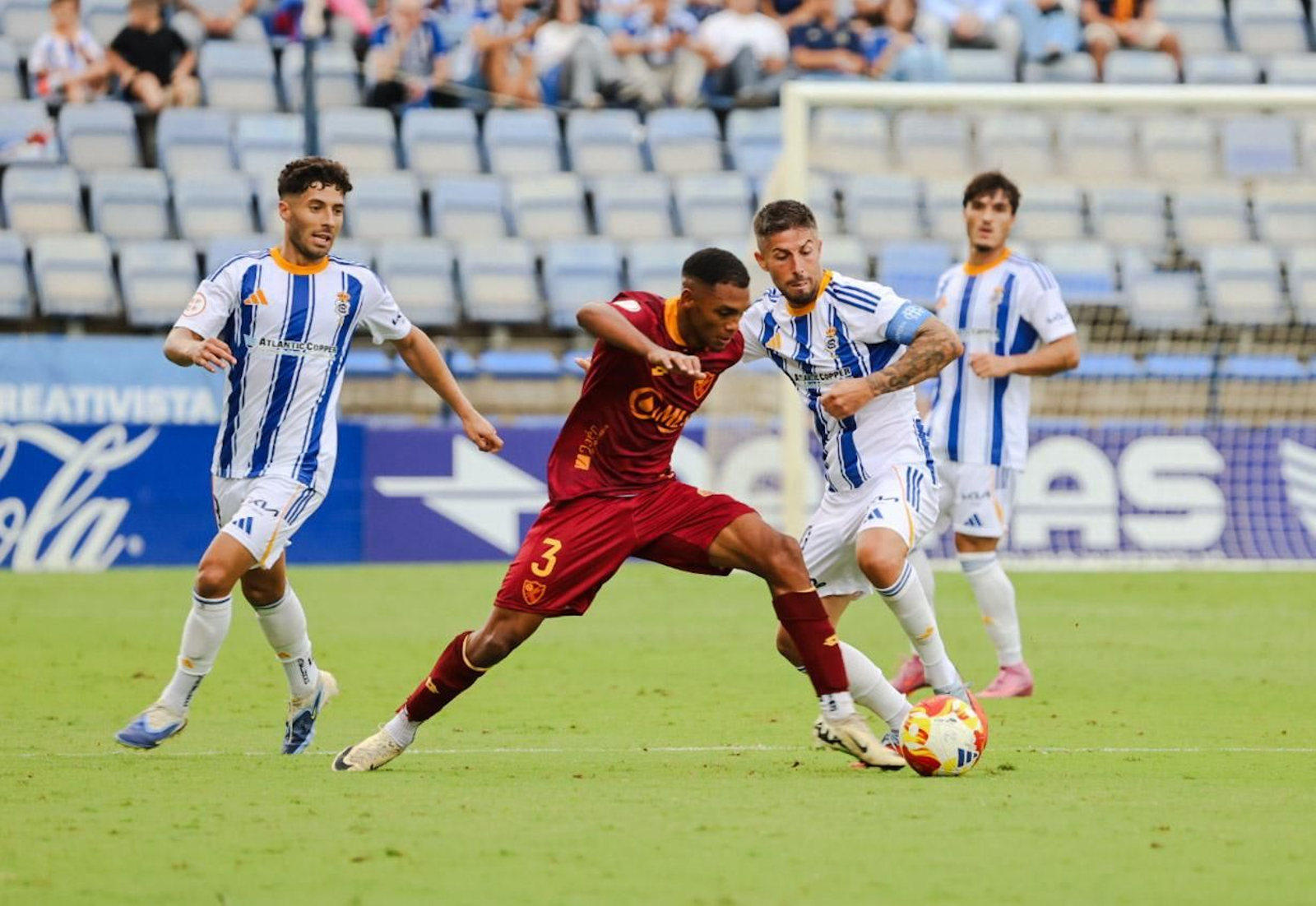 Las mejores imágenes del Recreativo de Huelva- Linares Deportivo