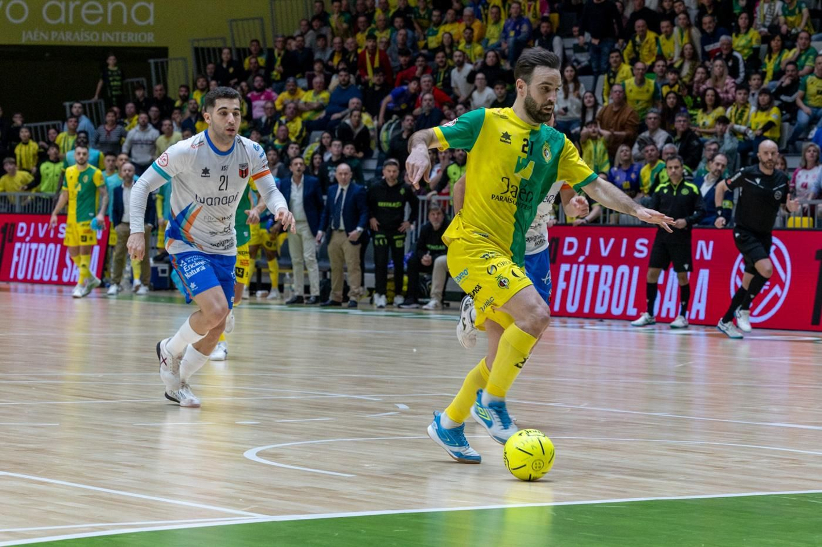 Las mejores imágenes del empate entre Jaén FS y Wanapix Sala 10 Zaragoza