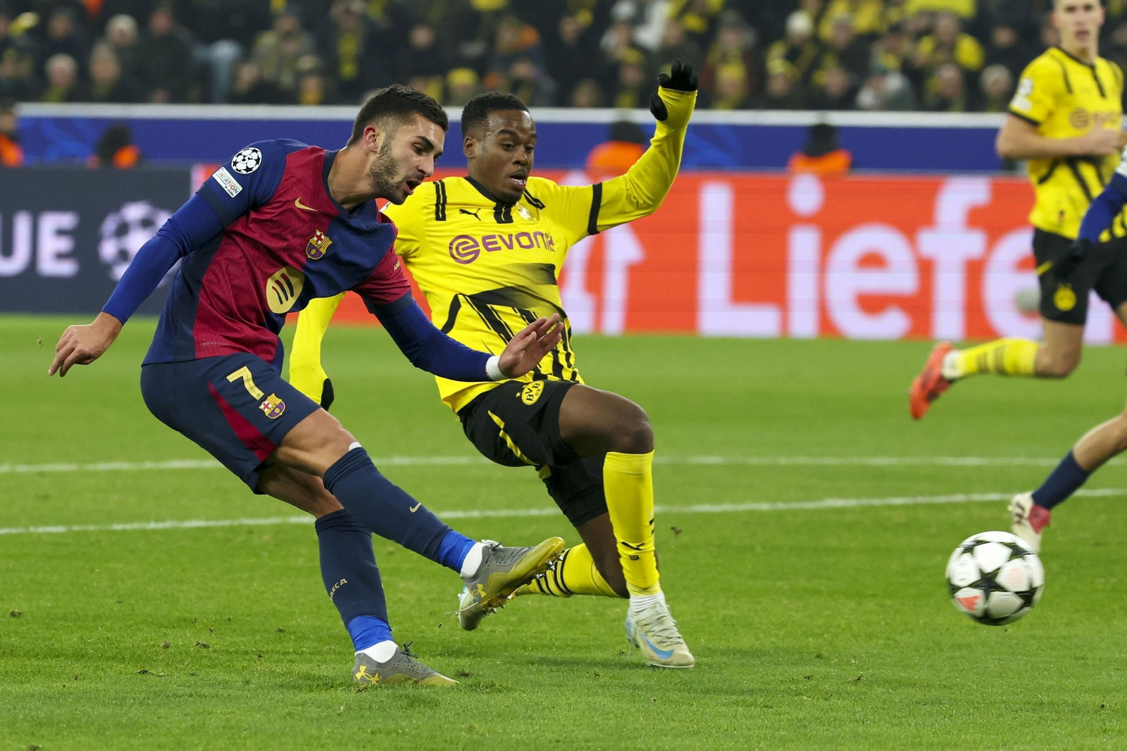 Las imágenes del Borussia Dortmund - Barcelona