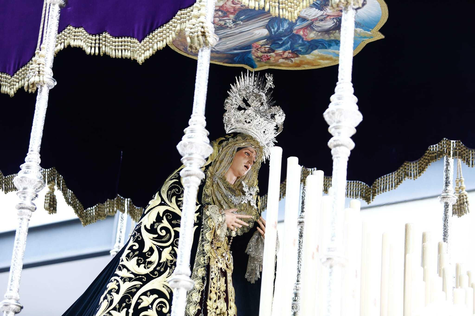 Las fotos de Crucifixión, en el Lunes Santo de Málaga
