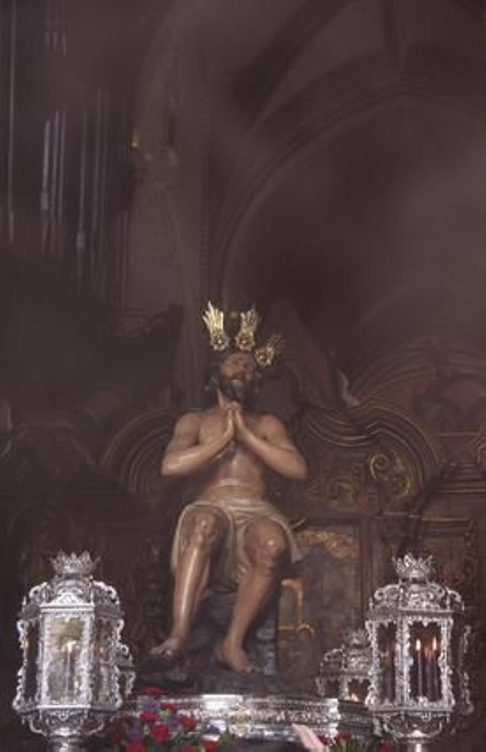 El Señor de las Penas en Santa Ana.

Foto: Victoria Hidalgo