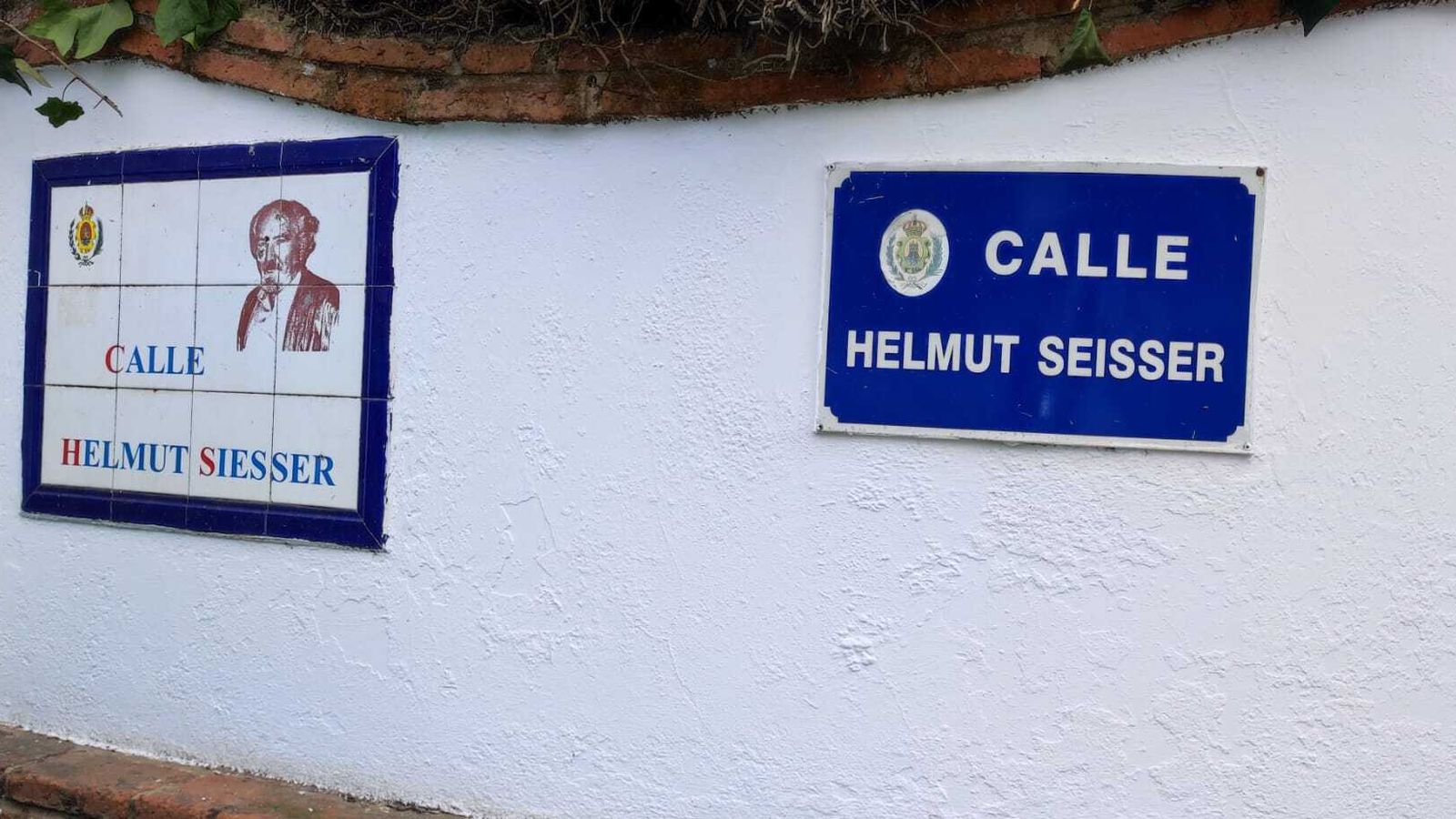 Calle de Helmut en Getares