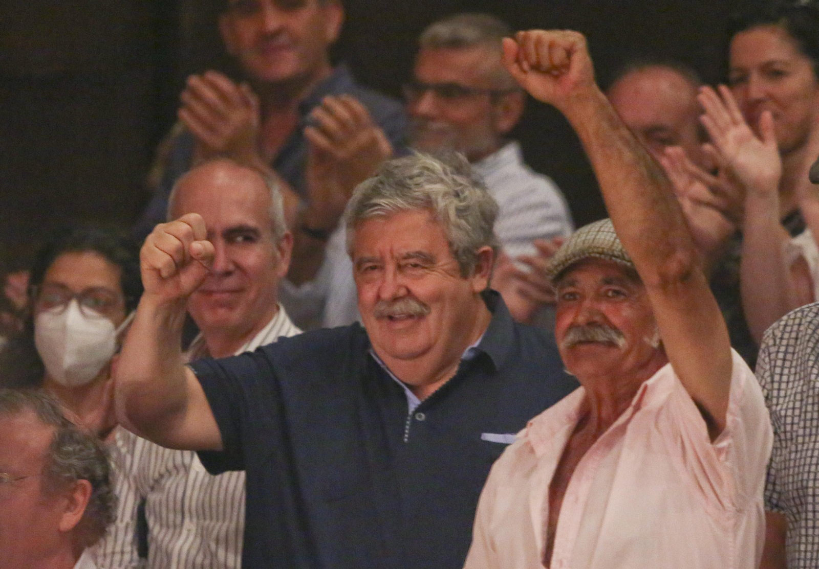 El mitin de Por Andalucía este domingo en Málaga, en fotos