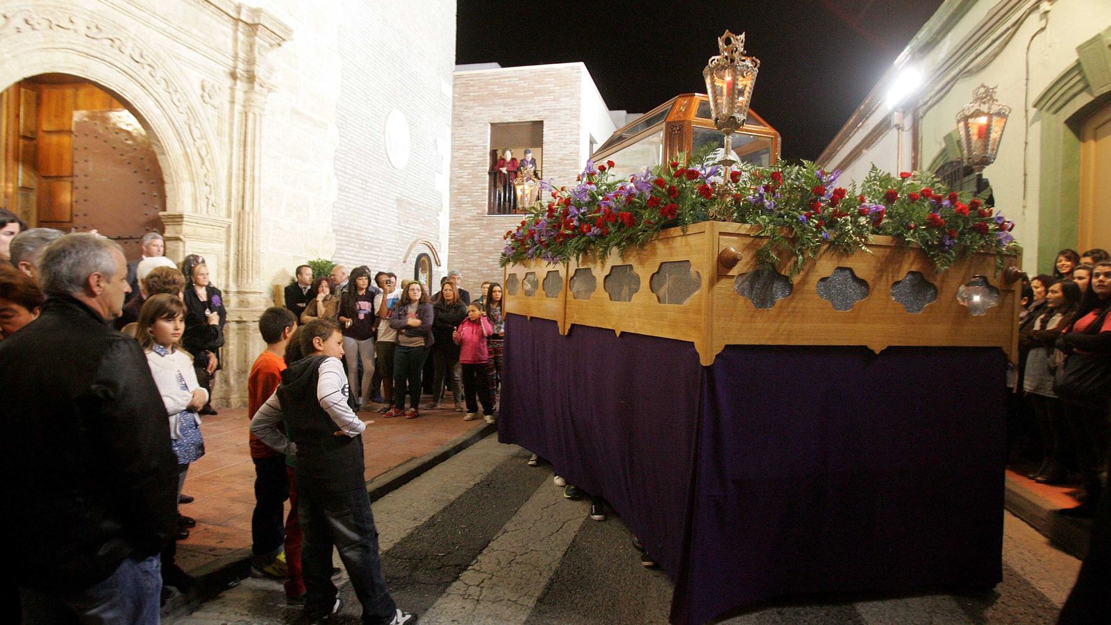 Procesión del Santo Sepulcro en Huércal de Almería.