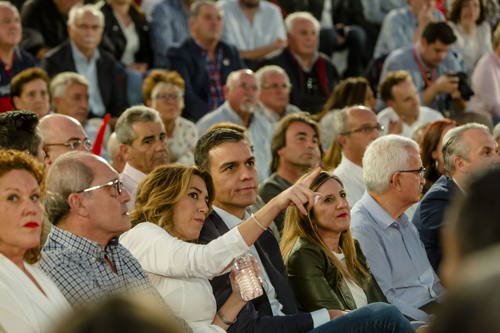 Imágenes del mitin del PSOE en Cádiz