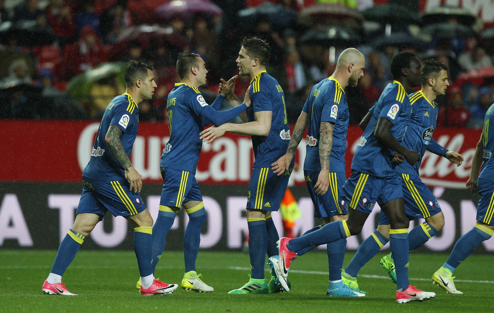 El Sevilla FC-Celta de Vigo, en imágenes