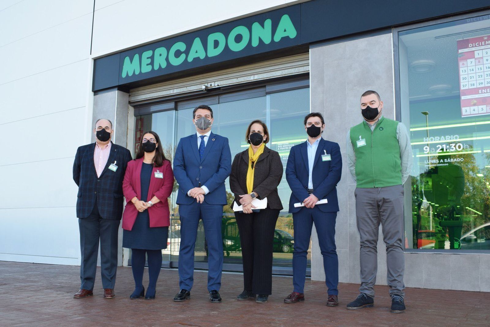Visita institucional a las instalaciones del centro de coinnovación de Mercadona en Córdoba.