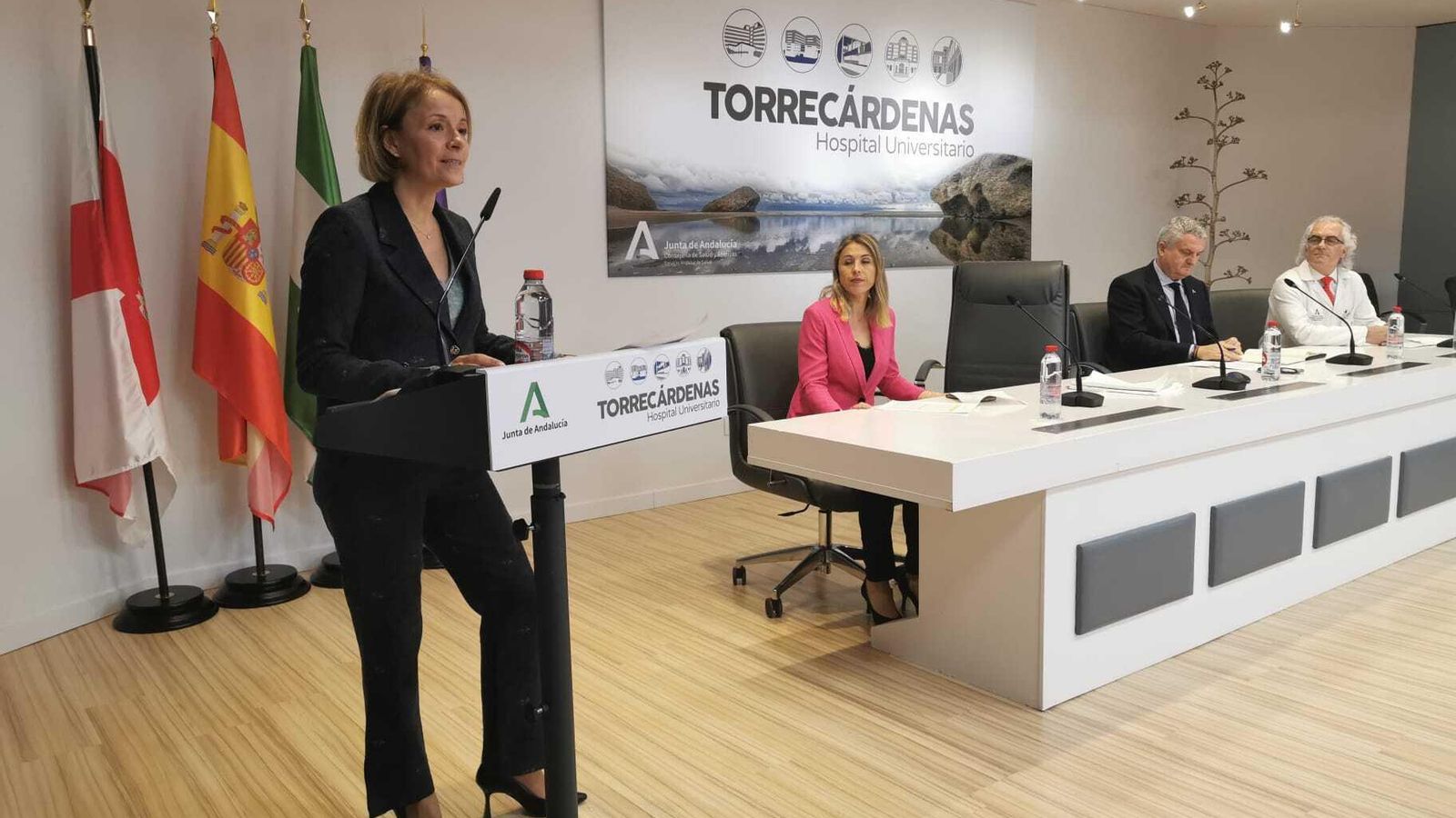 Valle García, directora gerente del SAS