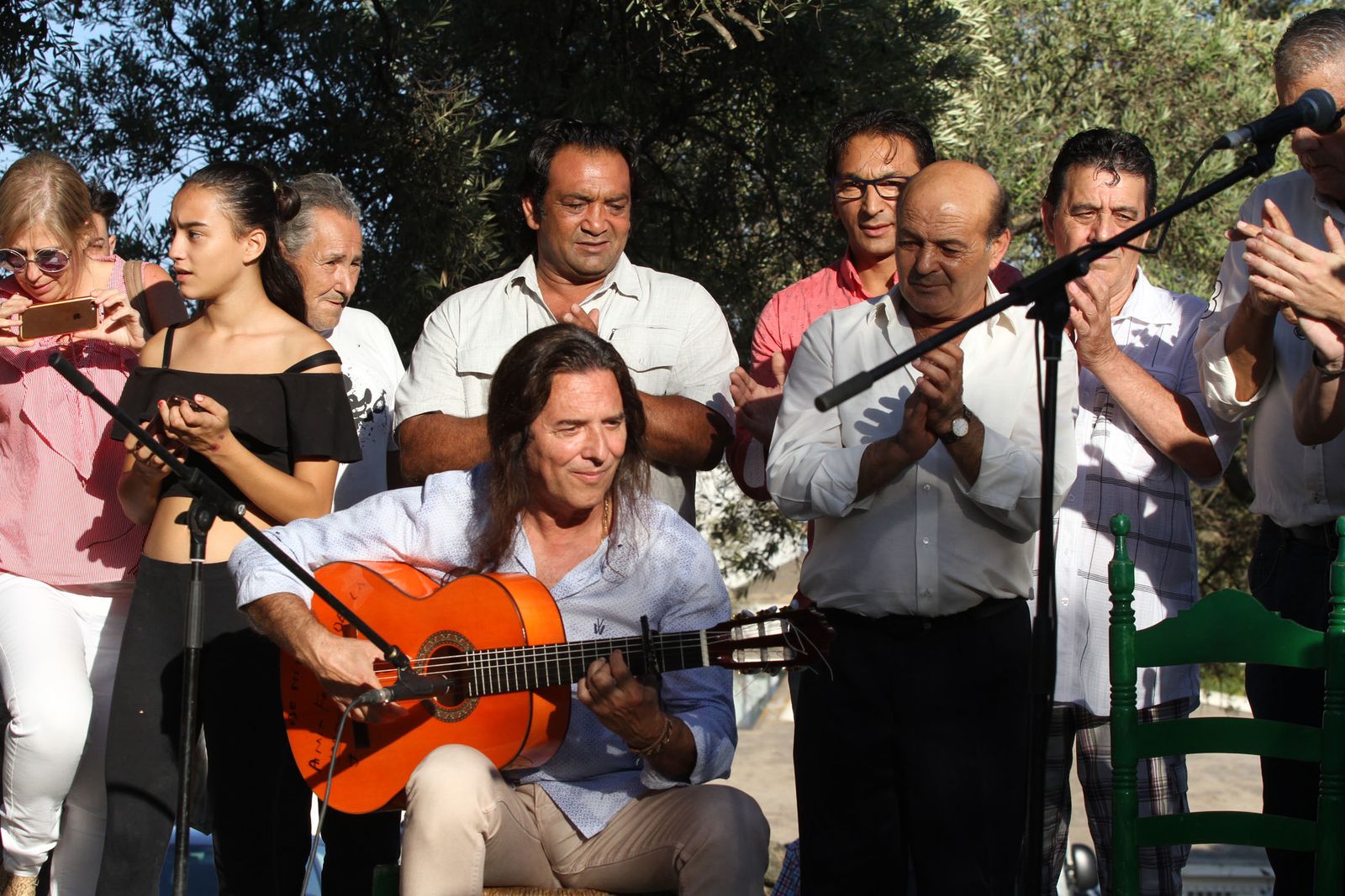 Inaguración del monumento al Niño Miguel.