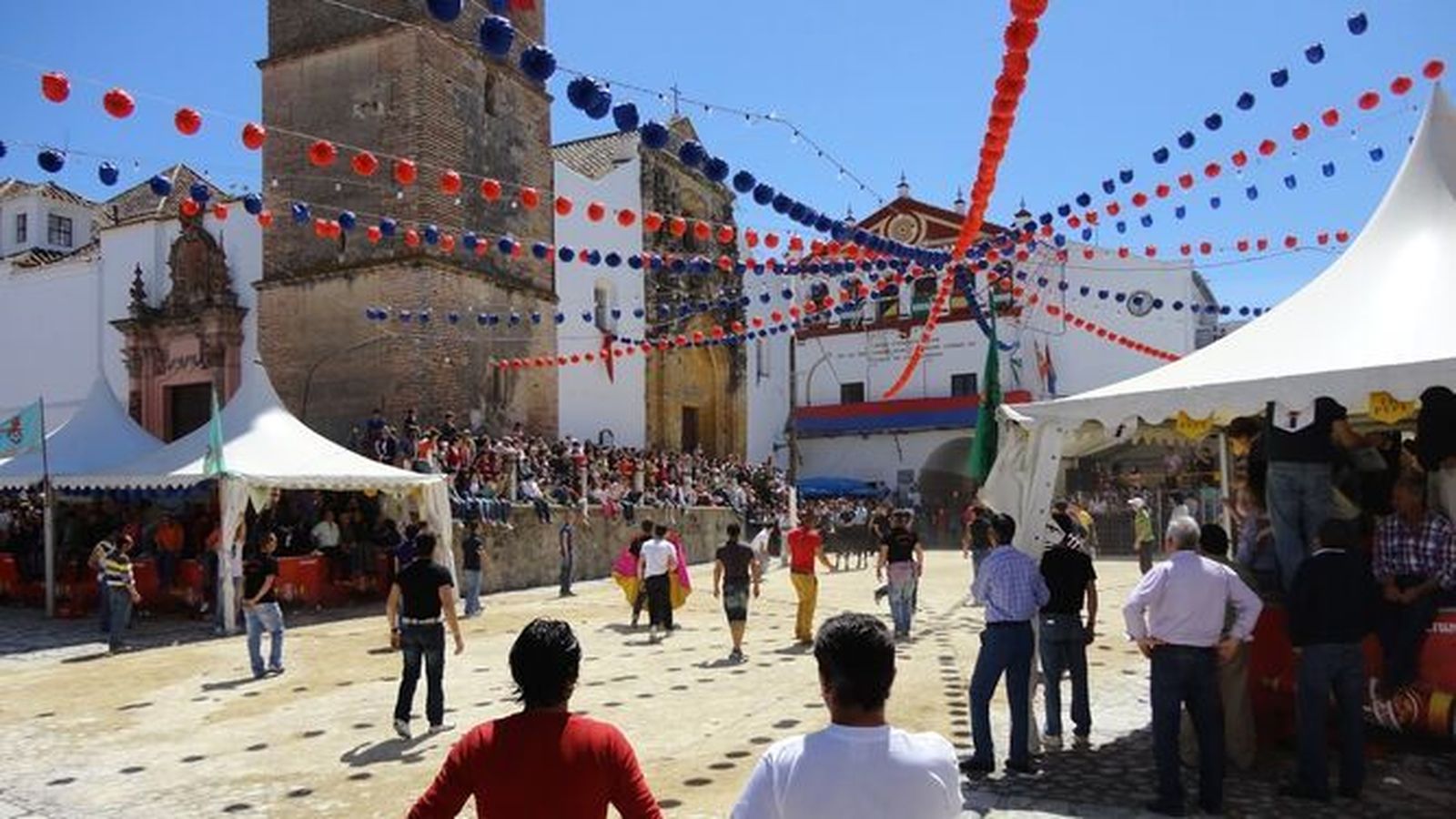 Imagen de archivo del ambiente de una de las ediciones de las Fiestas de San Jorge