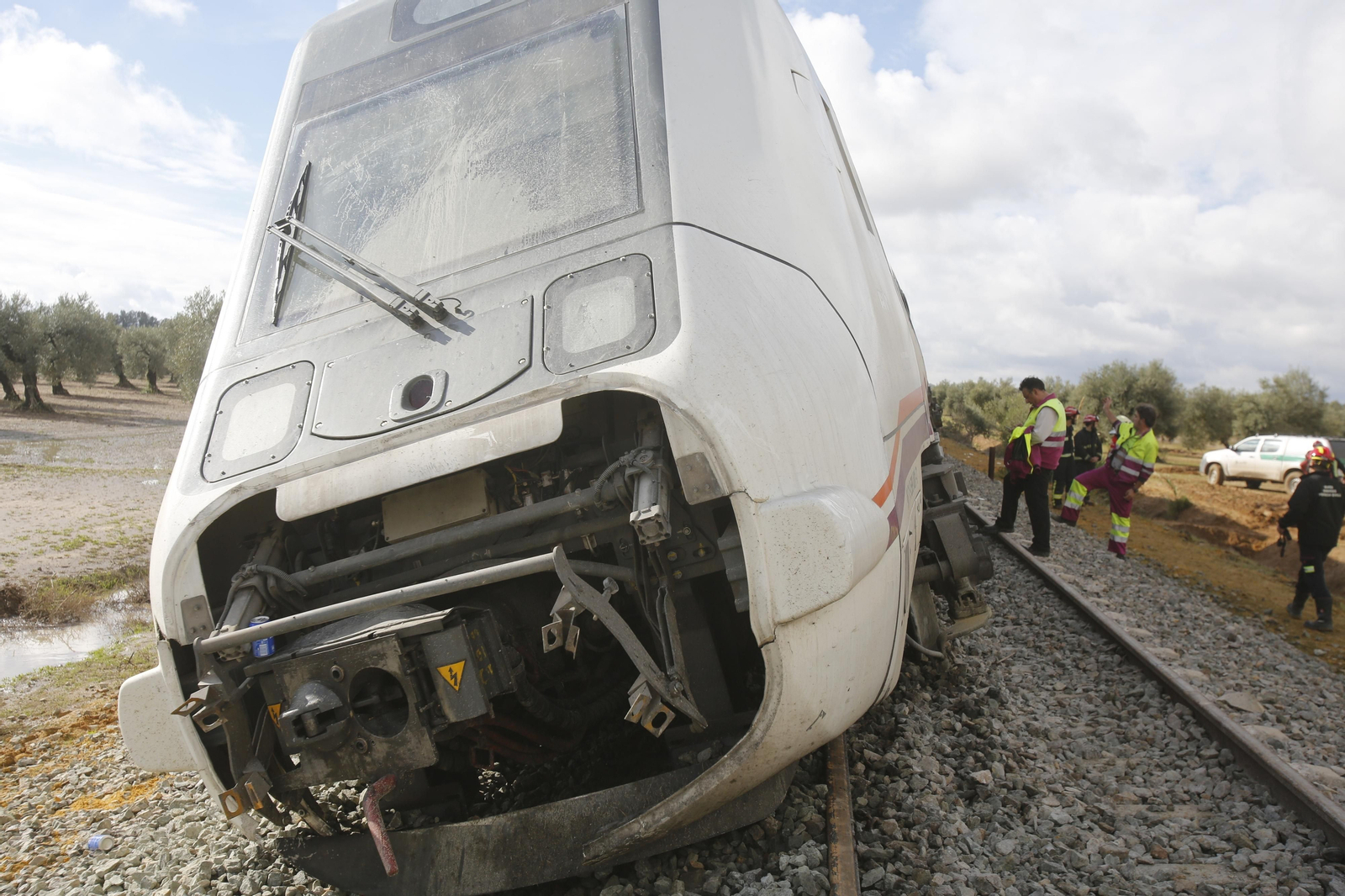 Imagen frontal del convoy