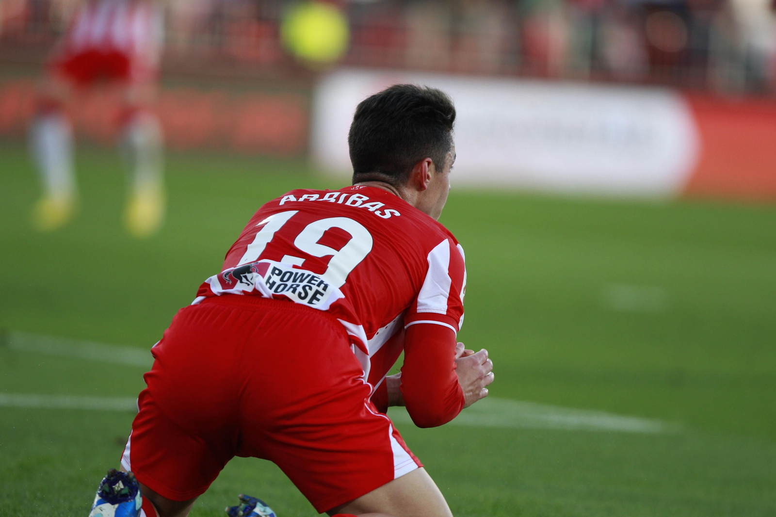 Imágenes del partido de fútbol U.D. Almería-Real Betis Balompié