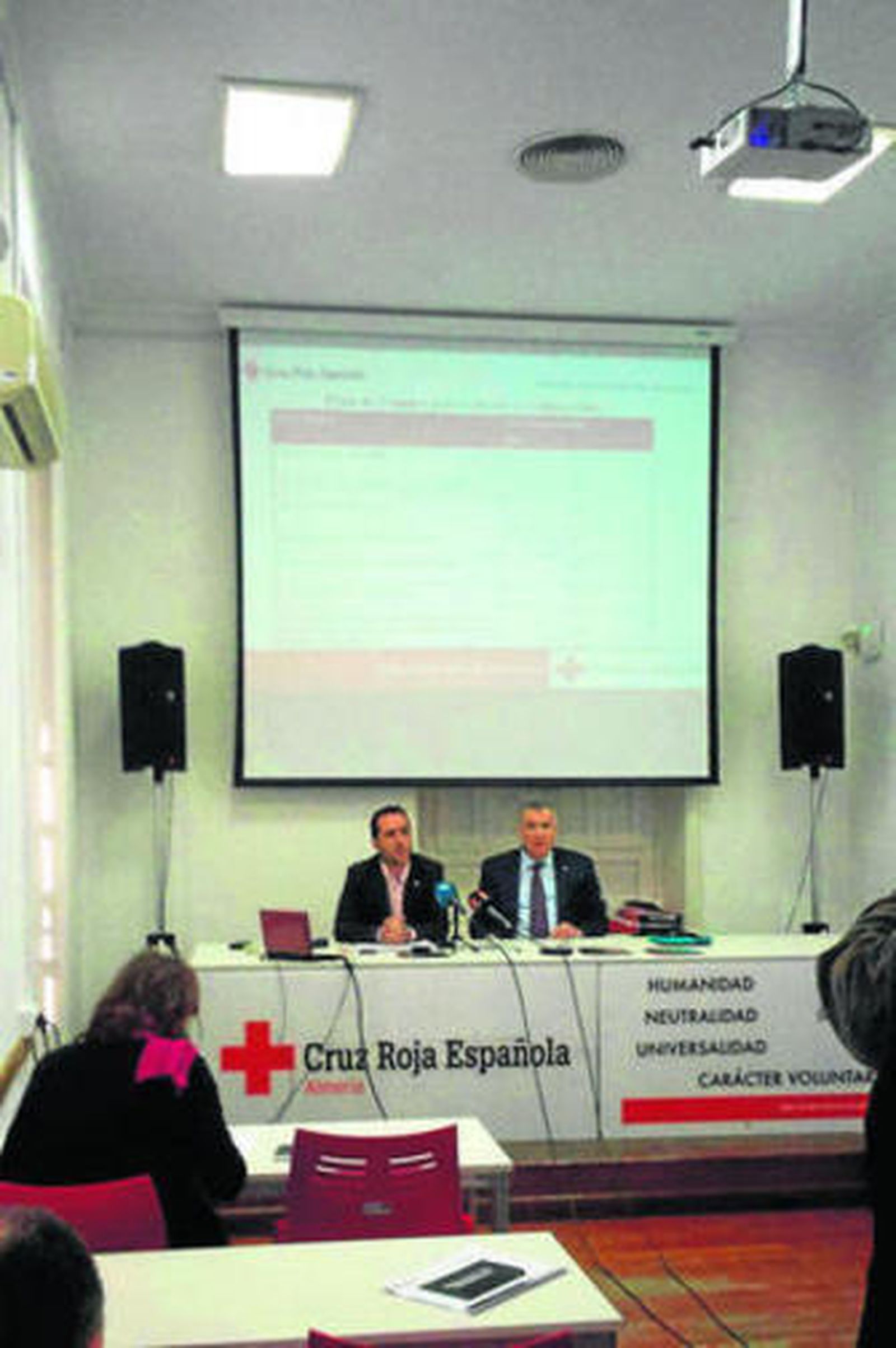 Rueda de prensa del balance de Cruz Roja.