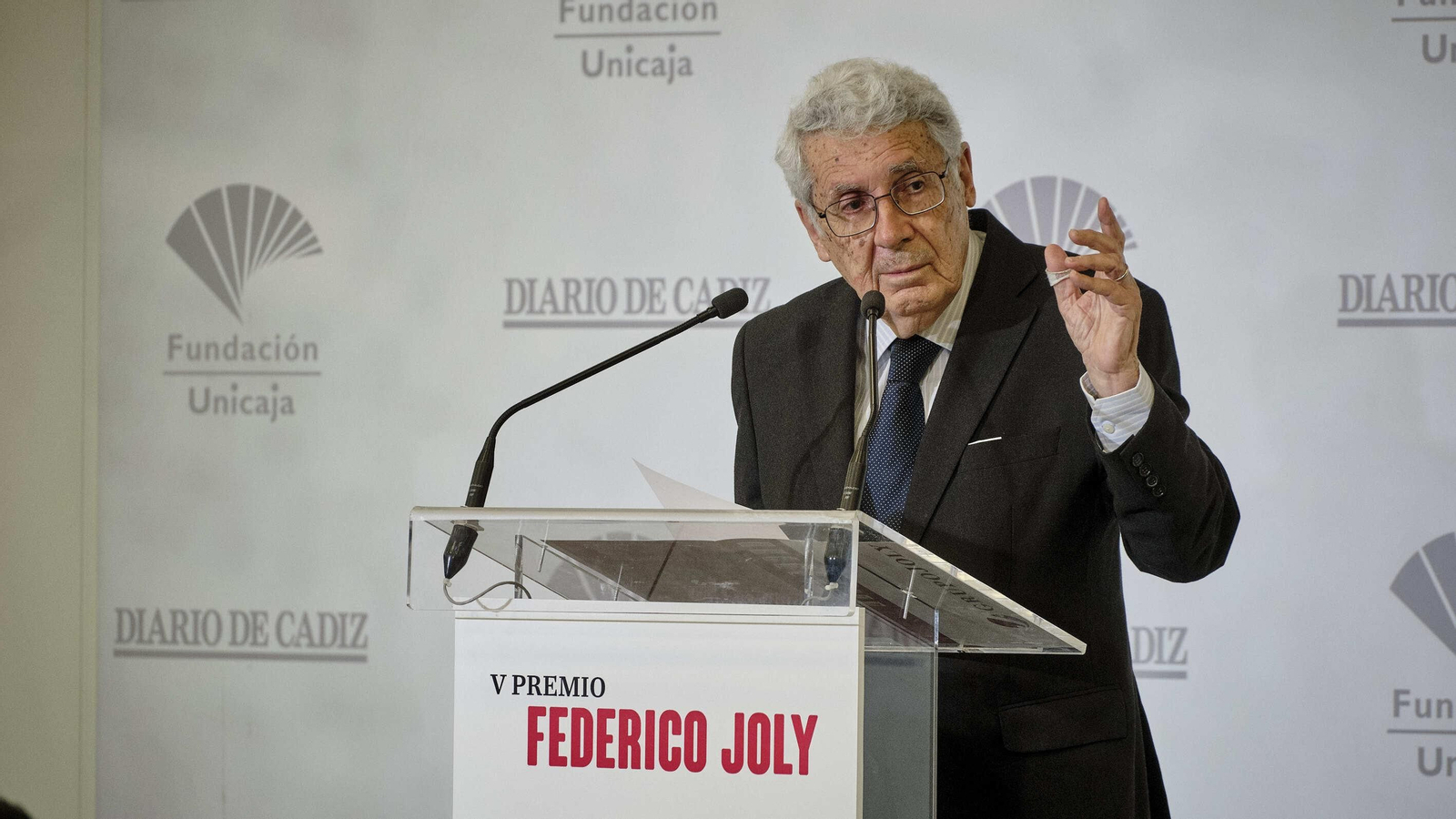 Entrega del premio Federico Joly al arquitécto Rafael Manzano