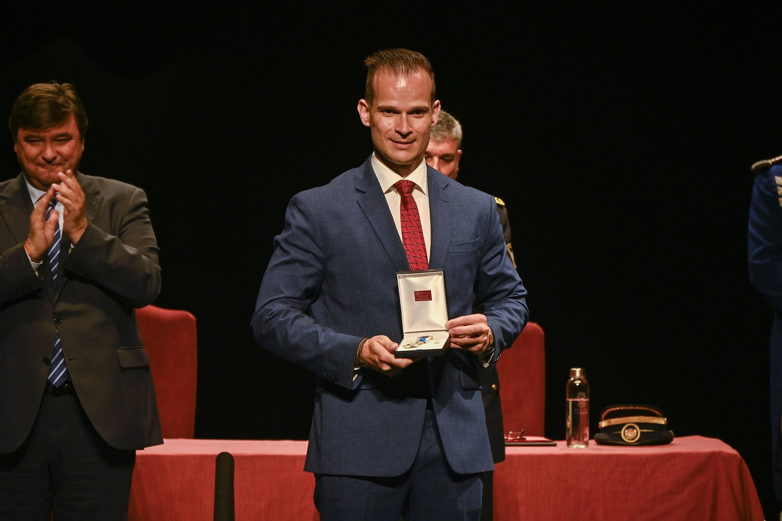 Imágenes del acto del Día de la Policía Local de Huelva