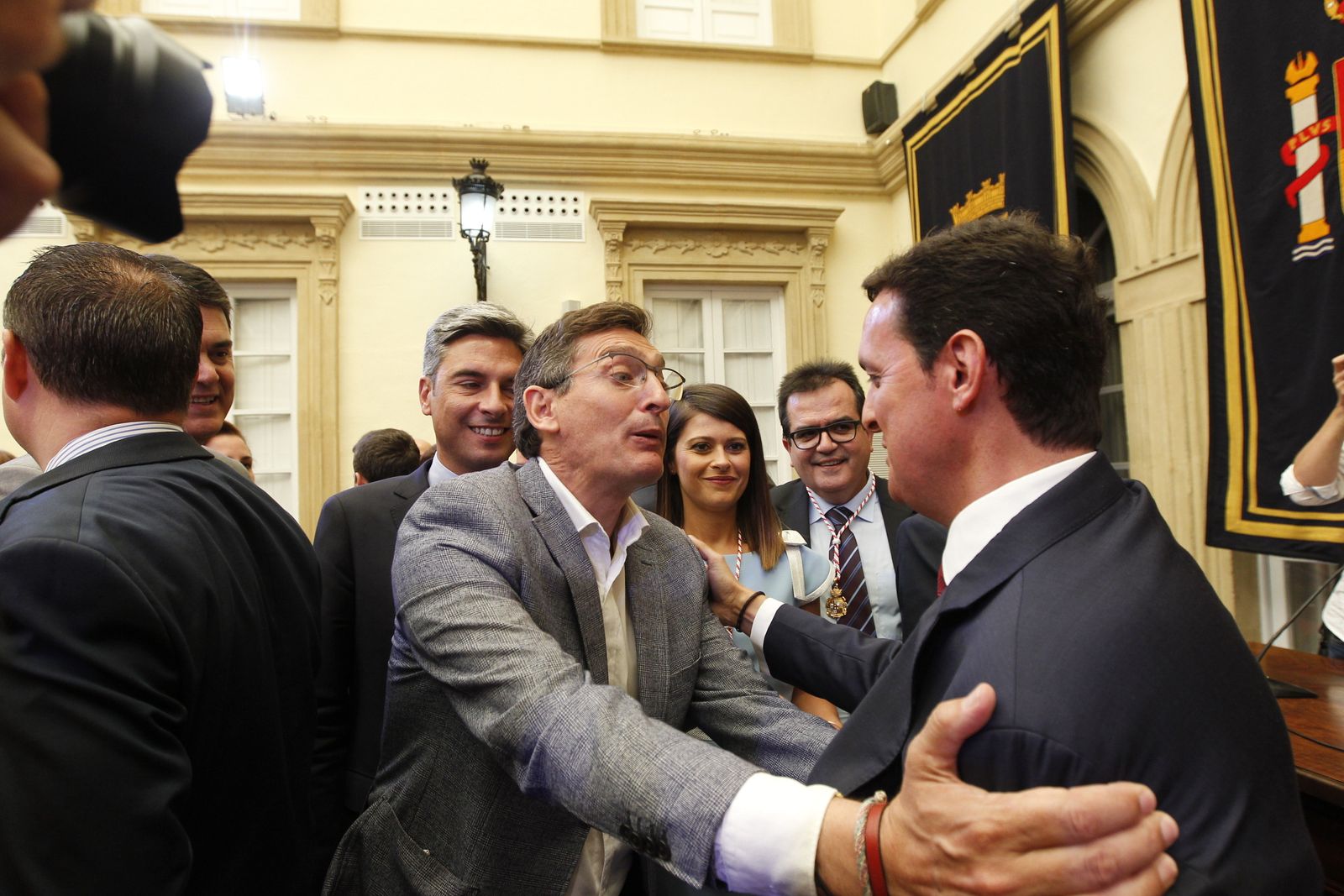 Pleno investidura Presidente Diputación de Almería. Javier Aureliano García