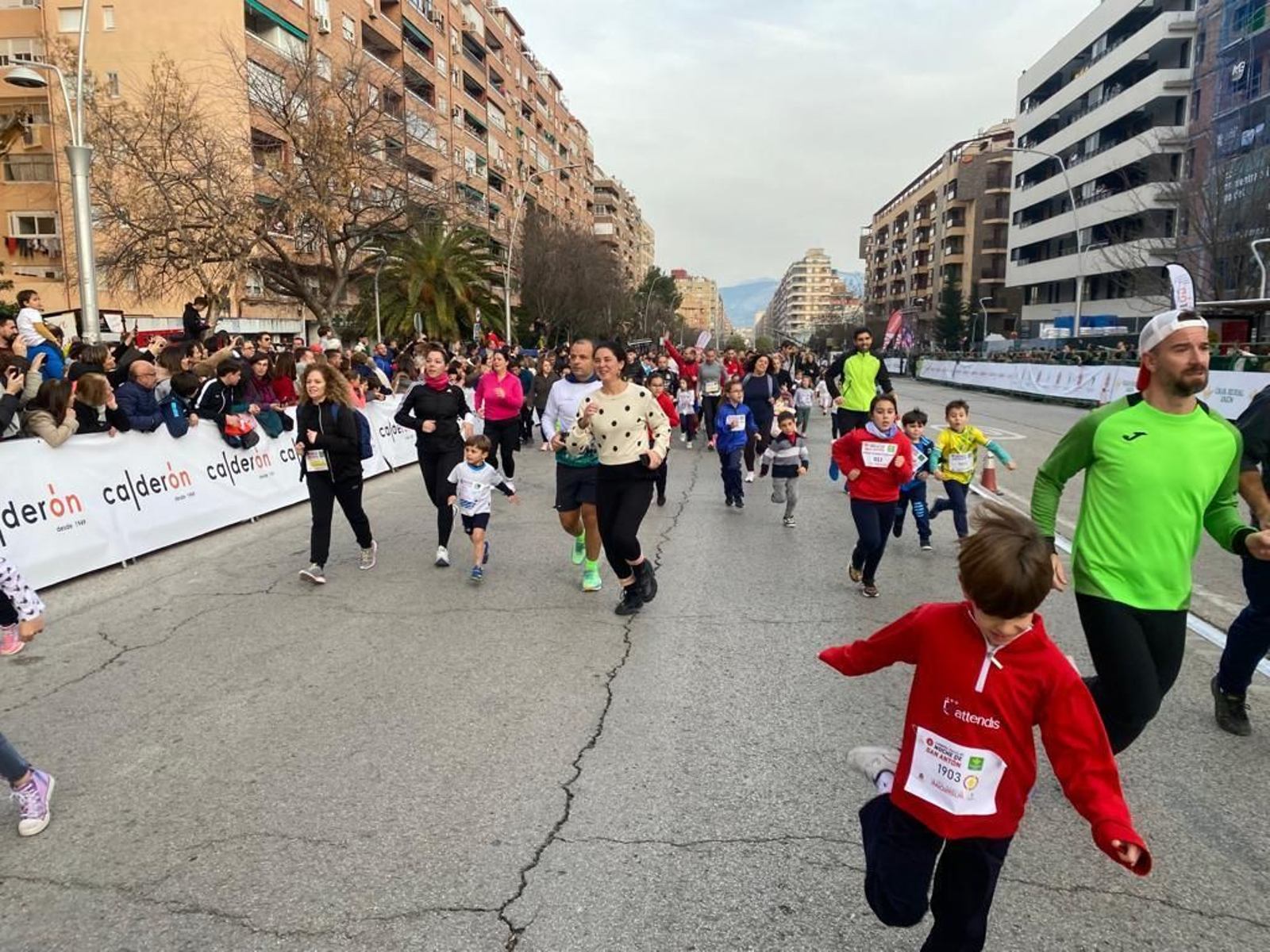 Carrera Escolar San Antón de las 17:30.