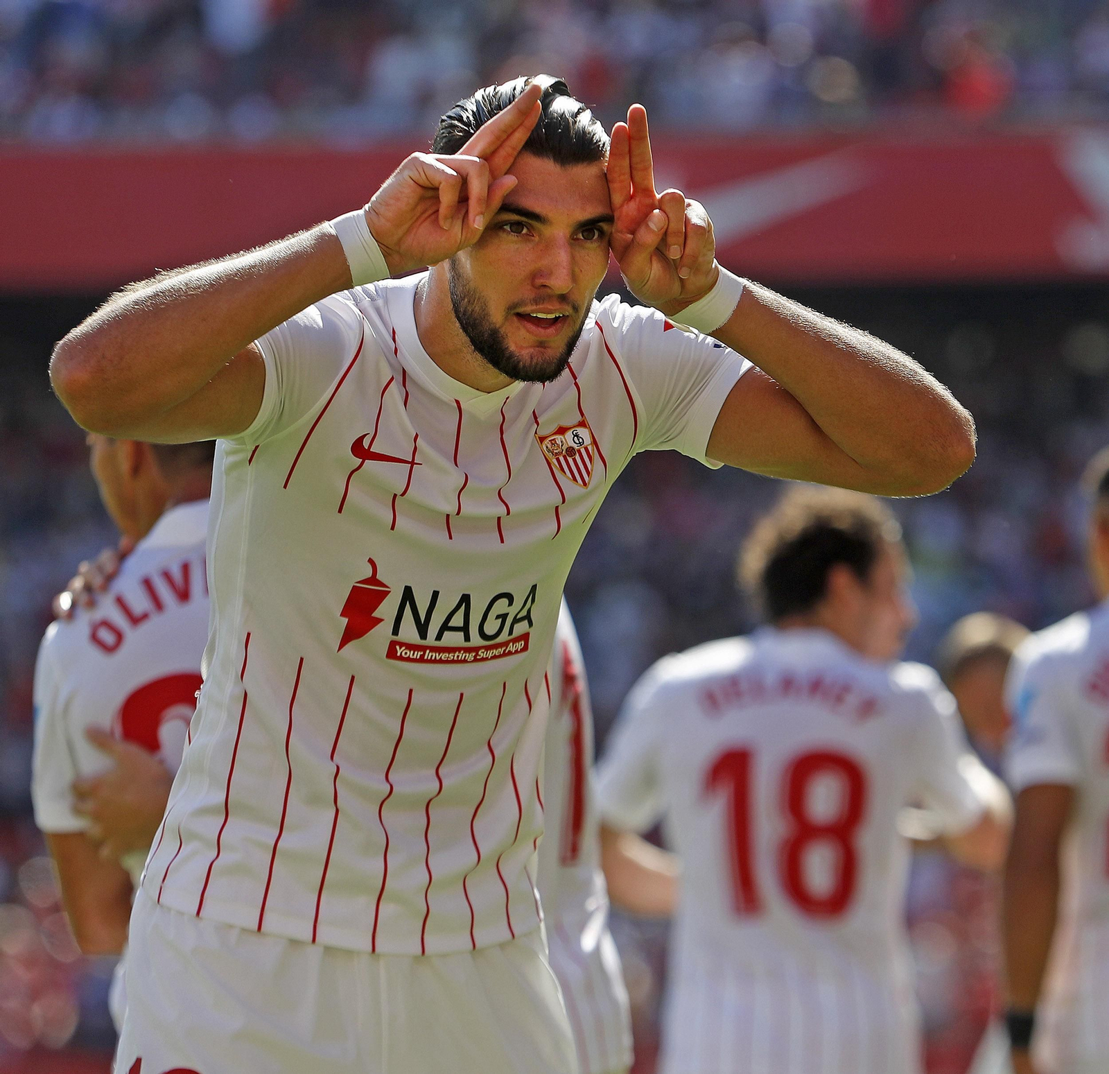 Las imágenes del Sevilla-Levante