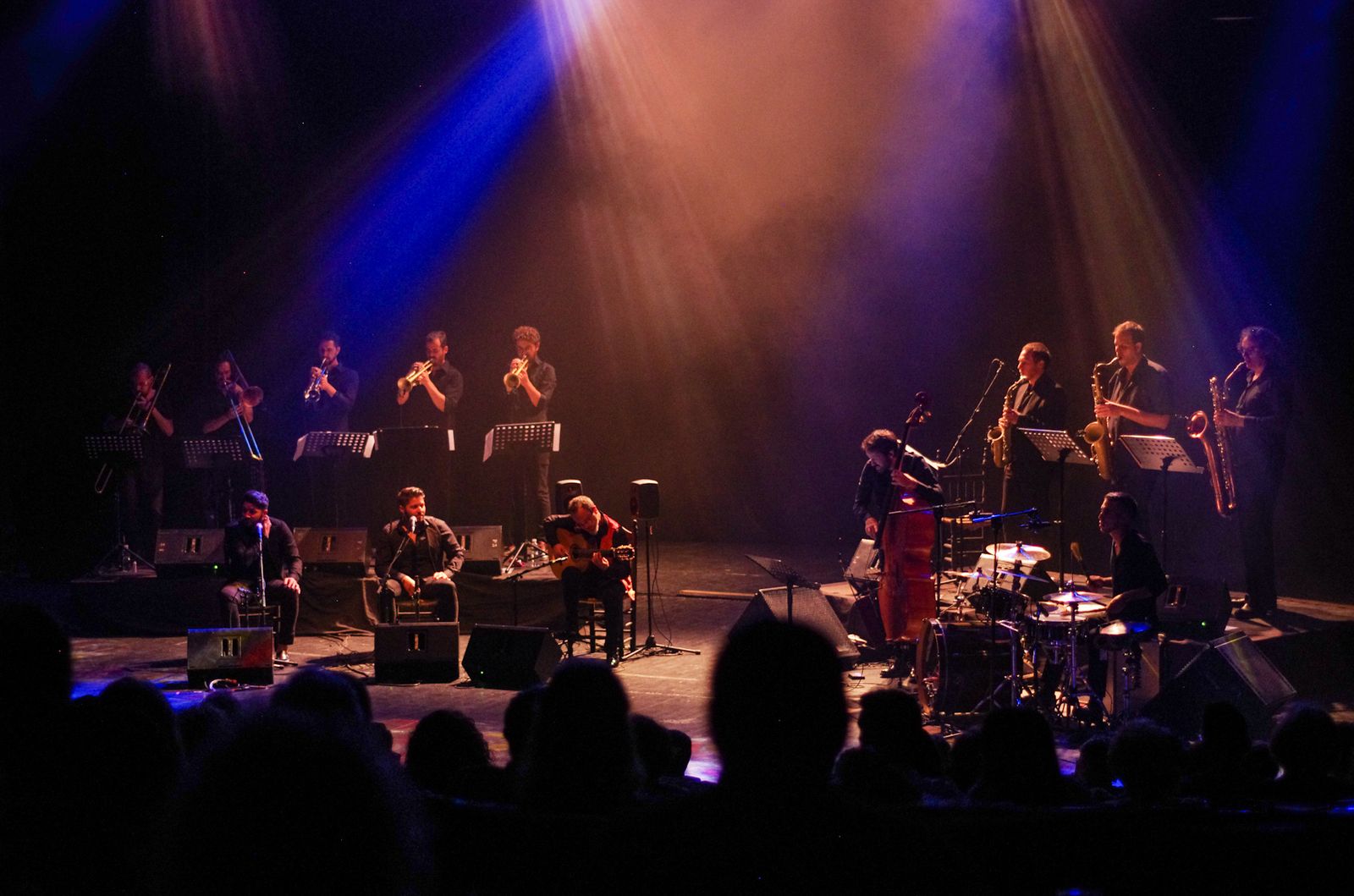 Espectáculo de clausura de la IV edición del Festival de Flamenco Ciudad de Huelva en el Gran Teatro.