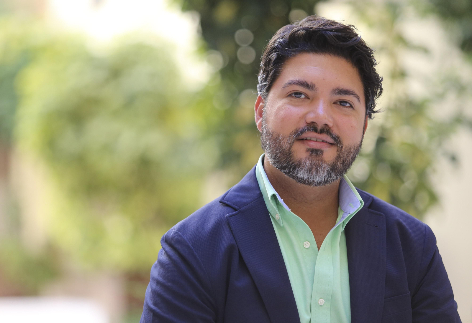 Ricardo Nandwani posa momentos antes de la entrevista con este diario.