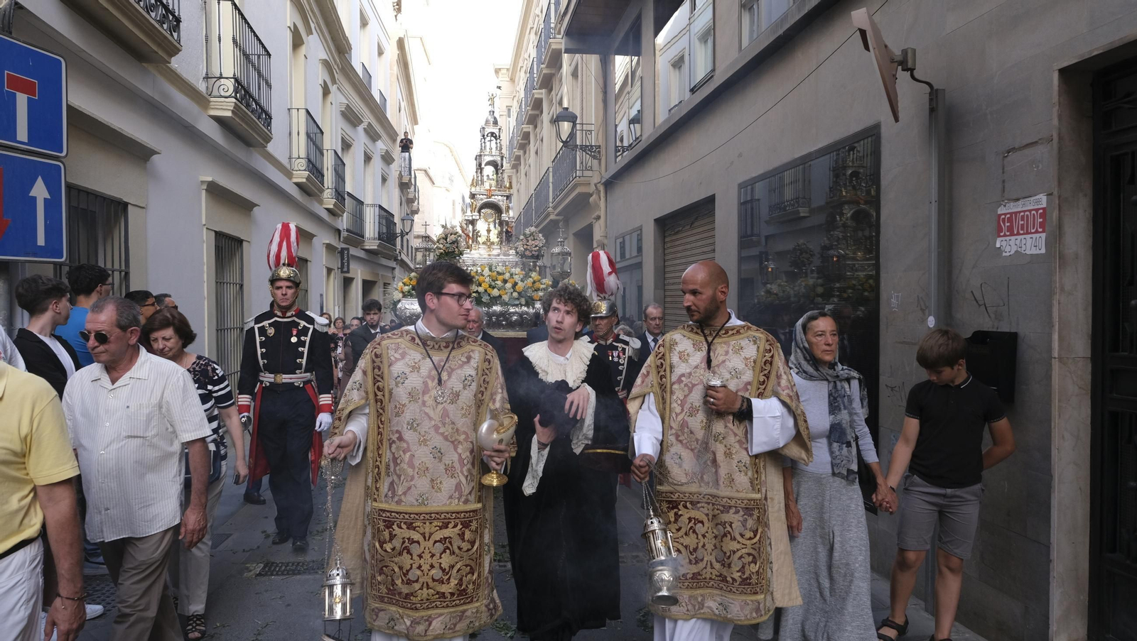 Procesión del Corpus Christi de Almería, en imágenes