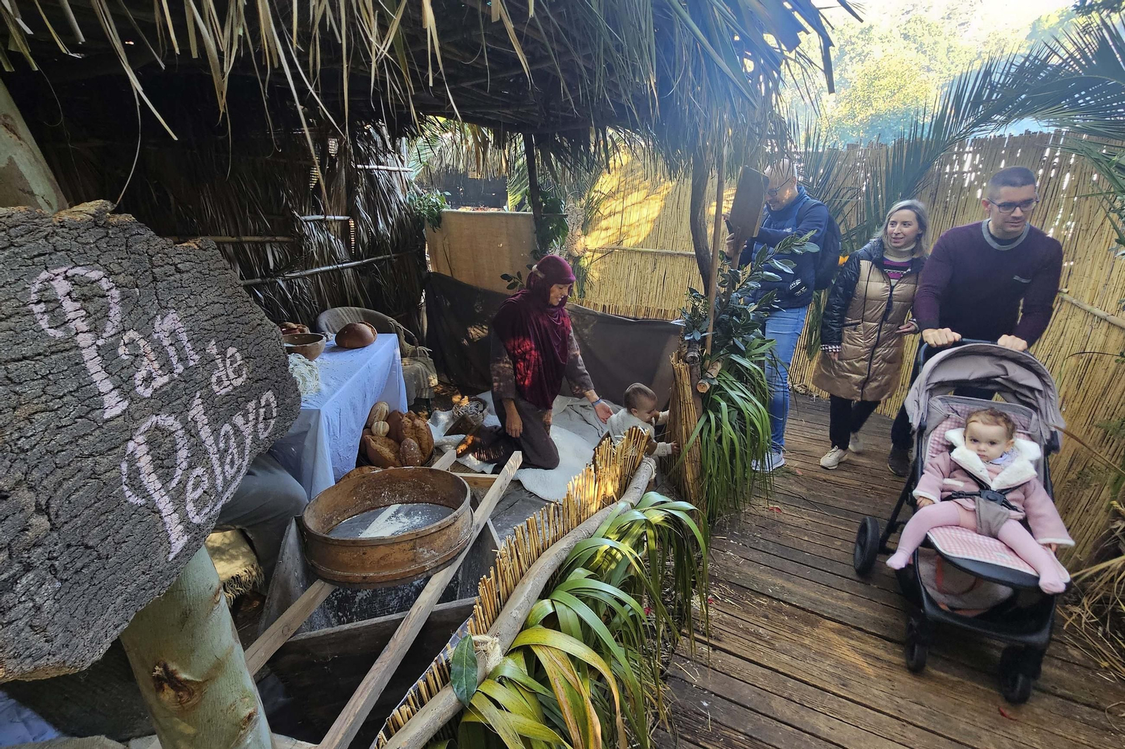 Las fotos de la inauguración del Belén Viviente de Pelayo en Algeciras
