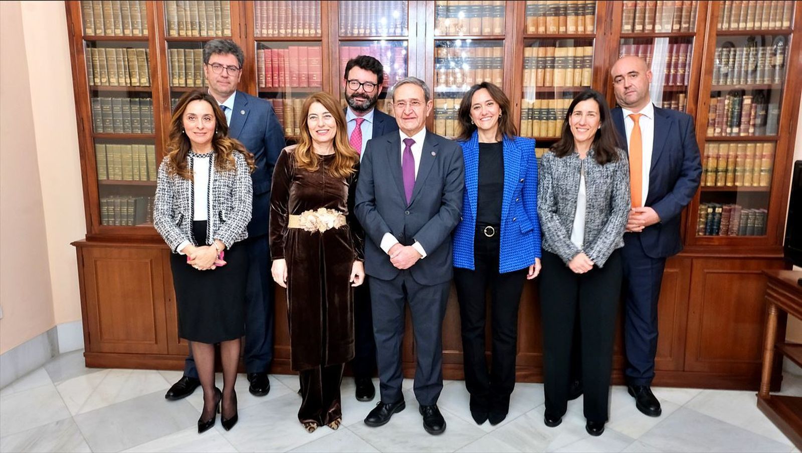 Francisco Marín Castán, presidente del Tribunal Supremo, este jueves en el Colegio de Abogados de Jerez.