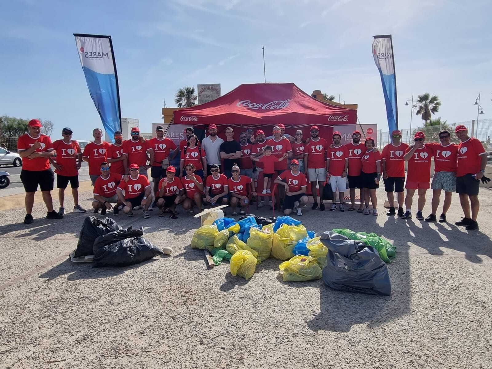 El Ayuntamiento de El Puerto de Santa María, Special Olympics y CCEP se unen a Mares Circulares en Playa de Valdelagrana