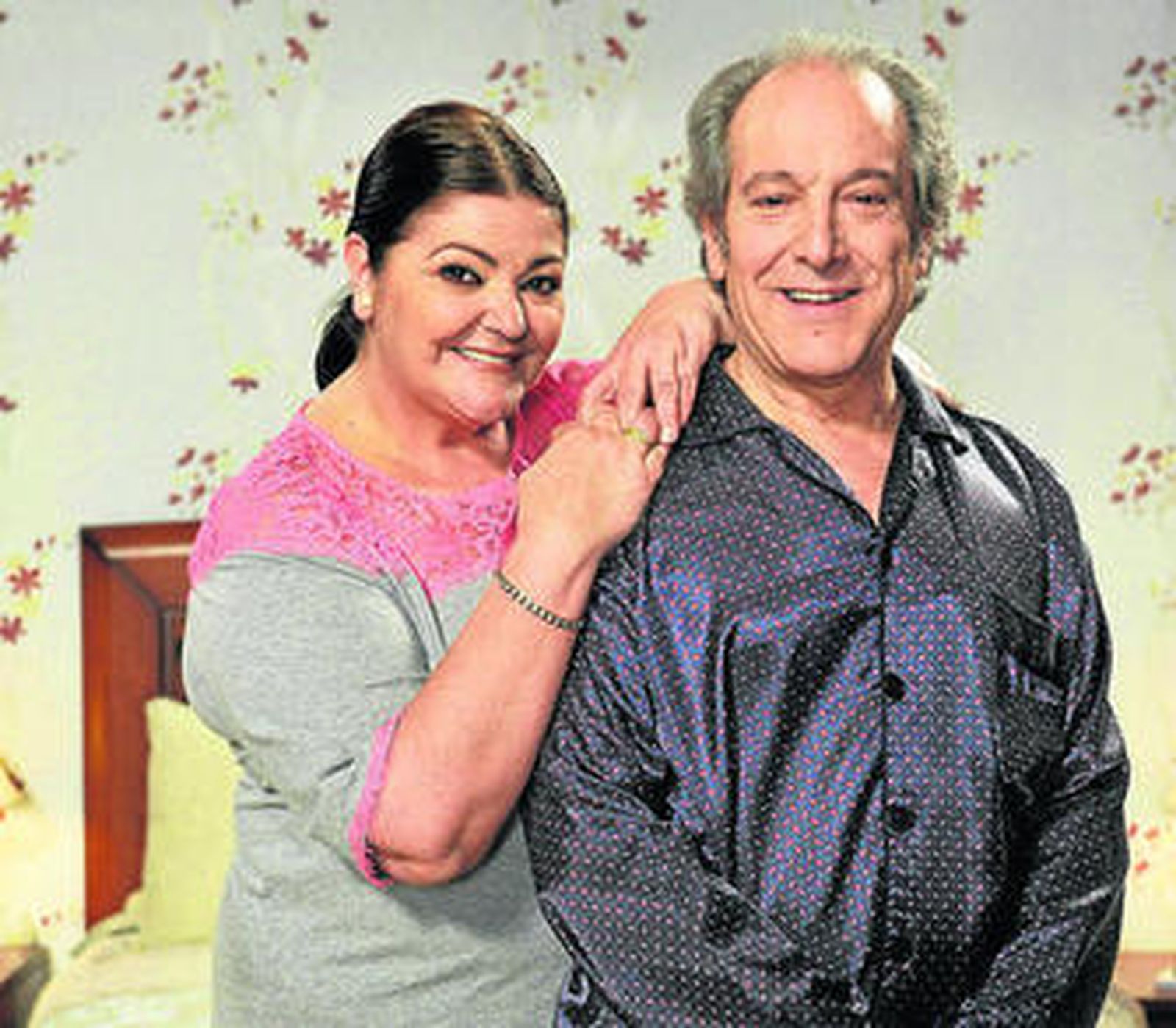 Charo Reina y Mariano Venancio serán el matrimonio de jubilados.