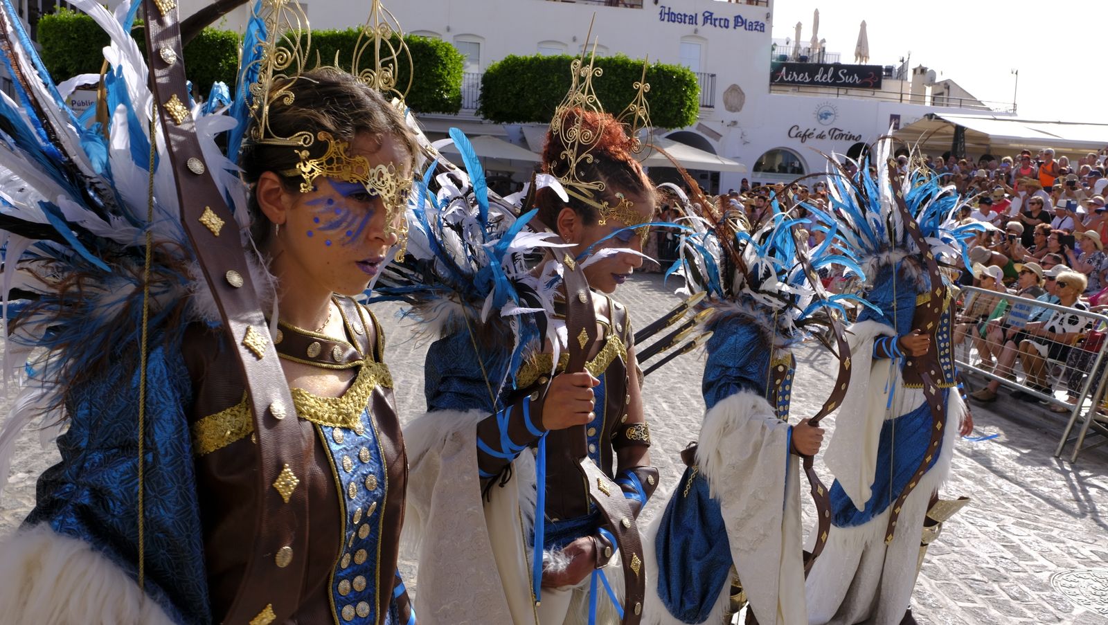 Imágenes del desfile de Moros y Cristianos de Mojácar