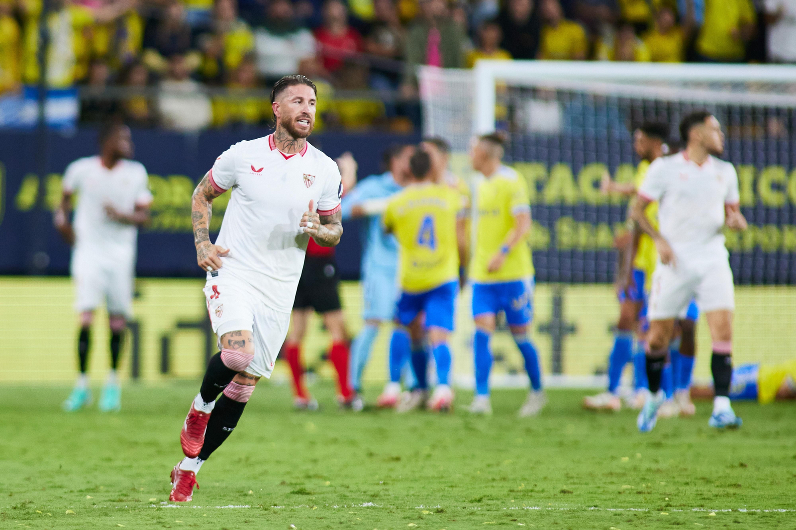 Imágenes del Cádiz-Sevilla