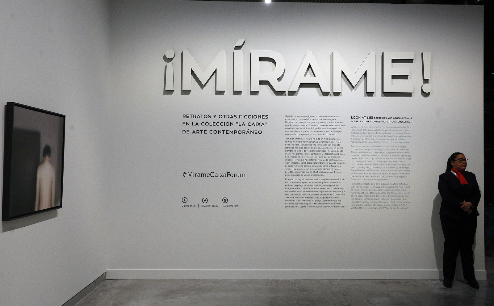 La inauguración del Caixafórum Sevilla