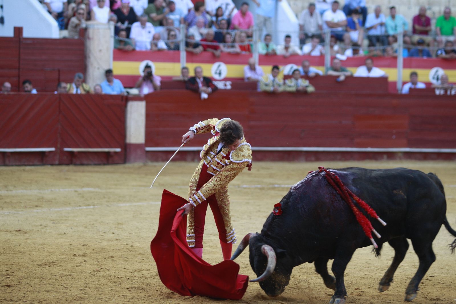 Imágenes de la corrida de toros del jueves en la Feria de Almería 2024