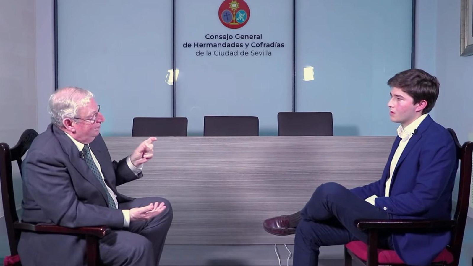 Francisco Vélez y Curro Bono durante la entrevista emitida el pasado martes