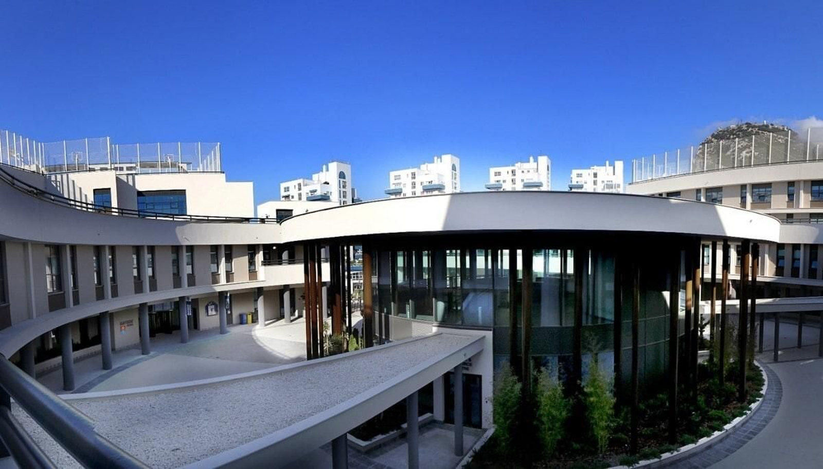 El colegio Westside de Gibraltar.